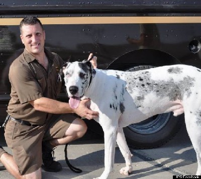 Phoenix's mission, according to his Facebook page, is to continue raising money for doggies that are in need!